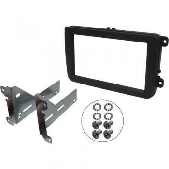 Tcentral_Auto - Soporte + angulos d/d autorradio VW 2003>. Skoda 2007>