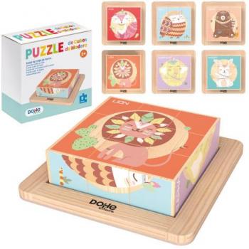 Puzzle de 9 bloques de madera - A partir de 2 años Dohe 64000