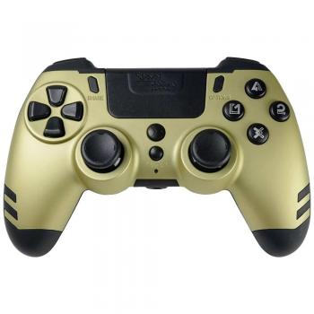 Controlador Inalámbrico MetalTech Dorado para PC/PS4 - STEELPLAY
