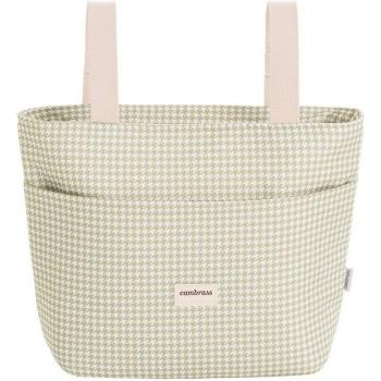 Bolso Organizador para Silla de Paseo Cambrass Windsord Summer - Diseño moderno, múltiples compartimentos, fácil acceso, material resistente al agua, compatible con la mayoría de sillas de paseo