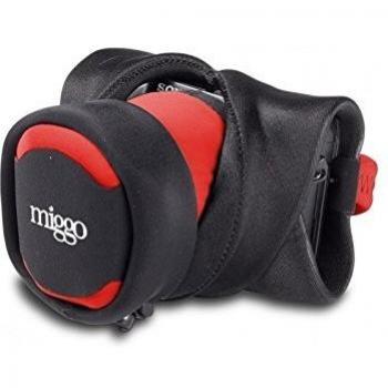 Miggö MWGW-CSC-BR-30 - Grip y Wrap CSC, Color Rojo y Negro