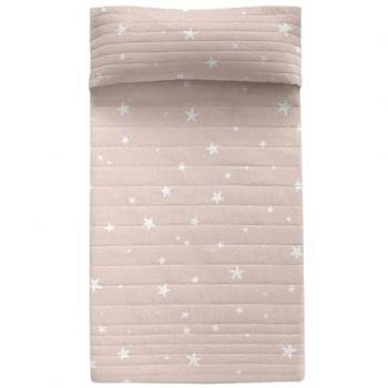 Colcha Rosa HappyFriday Kids 180 x 260 cm 100% Algodón con Relleno de Poliéster