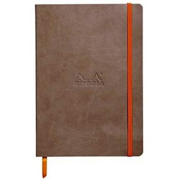 Cuaderno A5 cubierta blanda Rhodia 117404C - Líneas horizontales - 14,8x21 cm - Rhodiarama
