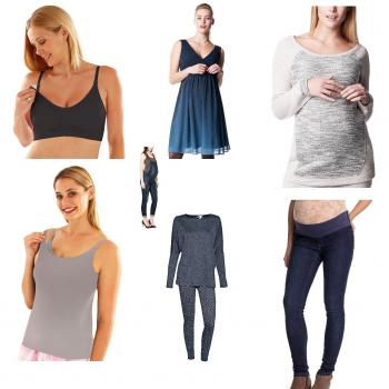 Nitis Umstandsmode - Pantalón de Peto - Floral - para Mujer Paket 38