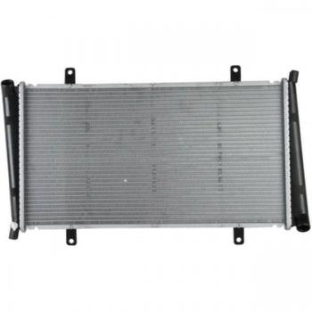 Radiador de motor Nissens 65560A de aluminio con aletas de refrigeración soldadas para VOLVO S40 I, V40 y MITSUBISHI Space Star