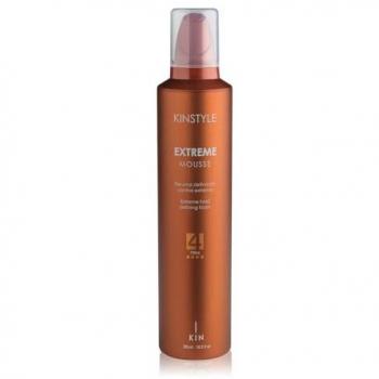 Espuma para Cabello KINSTYLE EXTREME 300ML - Fijación Extrema y Volumen con Definición de Rizos