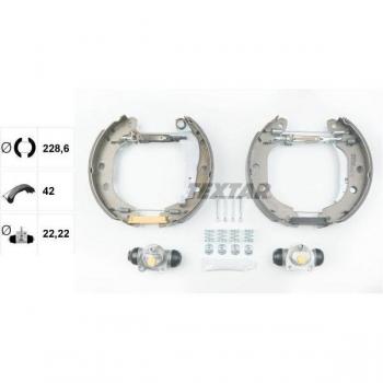 Kit de zapatas de freno TEXTAR 84052701 para frenos de tambor