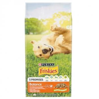 Purina Nestlé Friskies Adulto Pollo y Vegetal - Alimento seco para perros - 15 kg
