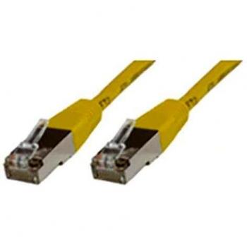 Microconnect 0.25m Cat6 RJ-45 F/UTP (FTP) Yellow PVC Network Cable