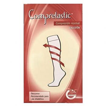 Compreslastic calcetín compresión normal color negro T3 1 unidad