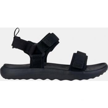Sandalia HeyDude Sport negro con velcro para hombre
