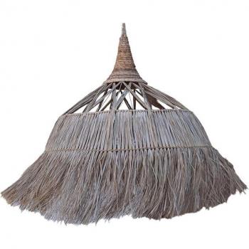 Lámpara colgante de fibras vegetales STYLE HOME FIJALO 472406