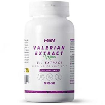 Cápsulas de Valeriana Veganas 2500 mg - Extracto Concentrado 5x - 30 Cápsulas Sin Gluten y No-GMO con Ácido Valeriánico y Vitamina B3