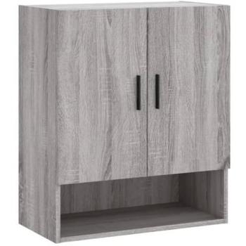 Armario de pared madera de ingeniería gris Sonoma 60x31x70 cm