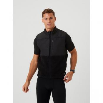 Björn Borg Centre Pile Fleece Vest Black, L