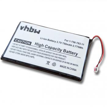 vhbw Batería Recargable Compatible con Sony NWZ-S600, NWZ-S600F, NWZ-S610, NWZ-S615 Reproductor de música MP3