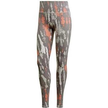 adidas BT HR Aiq1 T Mallas, Mujer, grpumg/Rosglo/Print, L