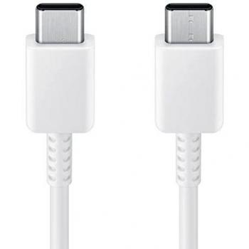 Samsung EP-DX310 - Cable USB tipo C a USB tipo C (1.8m, 3A) Blanco - Blister