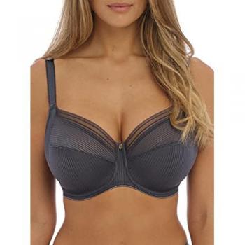 Fantasie Fusion Full Cup Wired Bra Slate Grey 32D with Side Support
