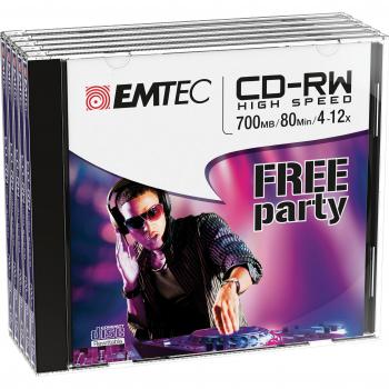 Emtec 700MB Jewel - Estuche para CD/DVD