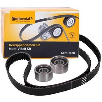 Kit de correa de distribución CONTINENTAL CTAM con poleas y correa de distribución CT1038K1