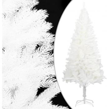 vidaXL Artificial Christmas Tree Lifelike Needles White 120 cm