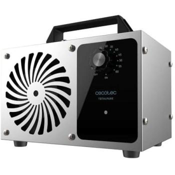 Generador de Ozono Cecotec TotalPure 4050 - 28 g/h, 120 W, Temporizador 1h, Cobertura hasta 100 m²