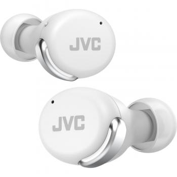 Auriculares In-Ear True Wireless JVC HA-A30T con Cancelación de Ruido, Bluetooth 5.2, IPX4, Batería de hasta 21 horas - Blanco