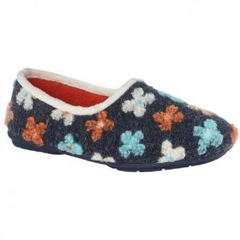 Gracie Floral Memory Foam Slippers