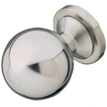 POMO PUERTA MACIZO INOX 60