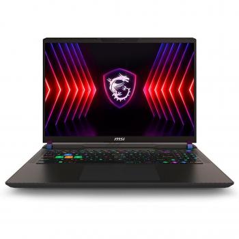 Portátil Gaming MSI Vector 16 HX A14VGG-275ES con Procesador Intel Core i9, 32GB de RAM, Disco Duro de 1TB SSD, Tarjeta Gráfica GeForce RTX 4070 de 8GB, Pantalla de 16 pulgadas y Sistema Operativo Windows 11.