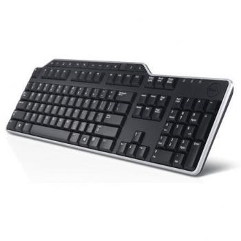 Teclado Dell KB522 Multimedia Con Cable USB 2.0 Negro Layout Ruso con Teclado Numérico