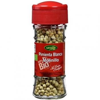 ArtemísBio Pimienta Blanca Molinillo - 3 Paquetes de 45 gr - Total: 135 gr