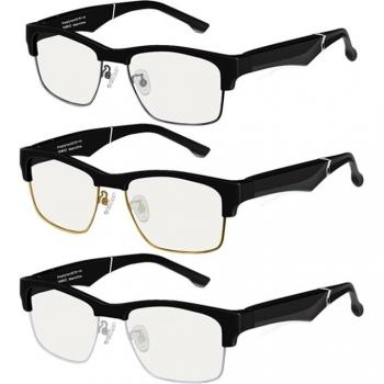 Gafas Inteligentes K2 con Bluetooth, Manos Libres, Audio Abierto y Lentes Antiluz Azul