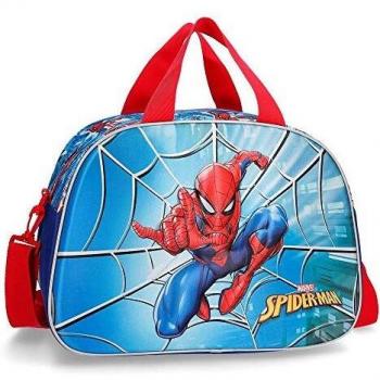 Marvel Spiderman Street Bolsa de Viaje Multicolor 40x28x22 cms Poliéster 24.64L