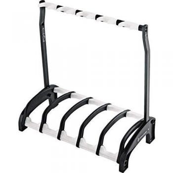 K&M Guardian 5 Translucent Electric Guitar Stand for 5 Instruments