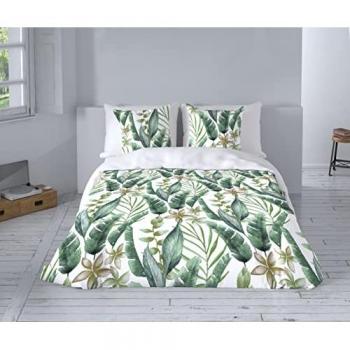 Juego Nórdico Pierre Cardin Borgia 3 Piezas Tacto Extrasuave 260x240 cm Color Verde - Confort y Estilo para Todas las Estaciones