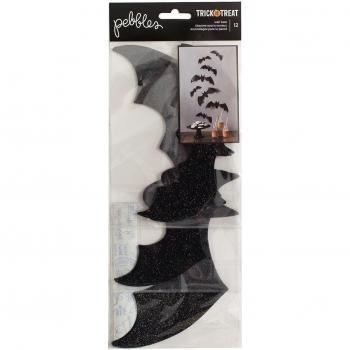 Trick Or Treat Wall Decor 12/Pkg-Bats