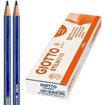 Lápiz De Color Giotto Stilnovo Azul Ultramar Caja 12 Uds.