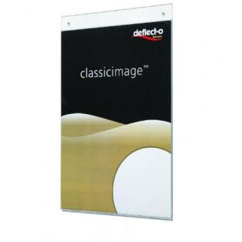 Expositor Mural Deflecto Classic Image Din A3 Vertical Transparente 300X445X7 mm