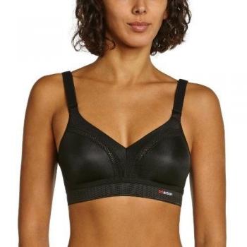 Triumph Triaction Workout N Women's Sports Bra, Black, Size 105E
