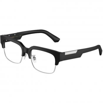 Dolce & Gabbana DG3388 2525 Armazones para Hombre Negros con lentes recetados de 53 mm