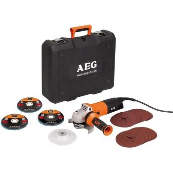Aeg - Ws12125 X 1200W Kit Amoladora Angular