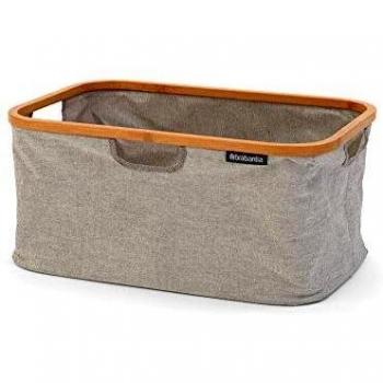 Brabantia 40L Foldable Grey Laundry Basket