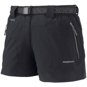 TRANGO PC006744 Pantalones Cortos, Mujer, Negro, L