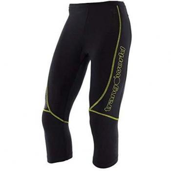 Trangoworld Sahun Pant. Pirata, Hombre, Negro/Verde Lima, XL
