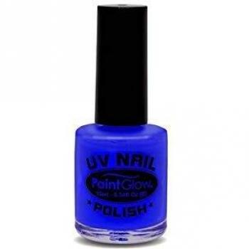 Smiffy's - UV esmalte de uñas, 12 ml, color azul