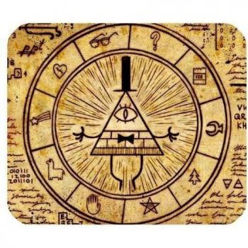 Oficina LovyCreation Deco - Gravity Falls arte Rectángulo Mousepad 20 * 25 cm, multicolor, 20x25