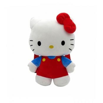 Mochila Peluche 3D Original Hello Kitty de Sanrio - 35cm, Color Blanco, Producto Oficial