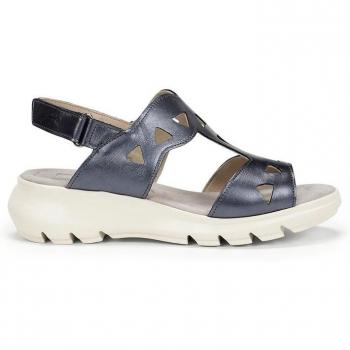 Sandalias Fluchos Lua Marino - Altura cuña 5cm